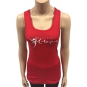 Topje - Arlequino - Dames - Rood