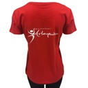 T-shirt - Arlequino - Dames - Rood