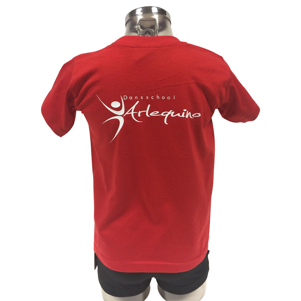 T-shirt - Arlequino - Kids - Rood