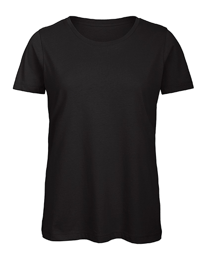 T-shirt - TDF - Dames - Zwart