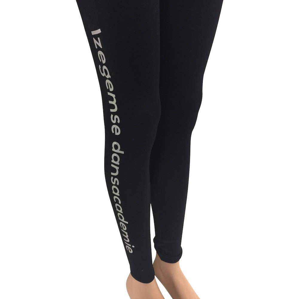 Legging - Izegemse Dansacademie - Dames - Zwart