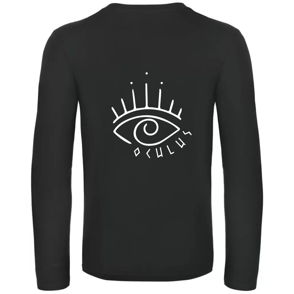 Longsleeve 'Oculus' - Jedagro - Volwassenen - Zwart 
