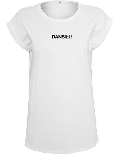 T-shirt - Dansier - Dames - Wit