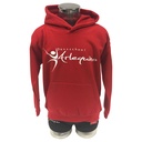 Hoodie - Arlequino - Volwassenen - Rood