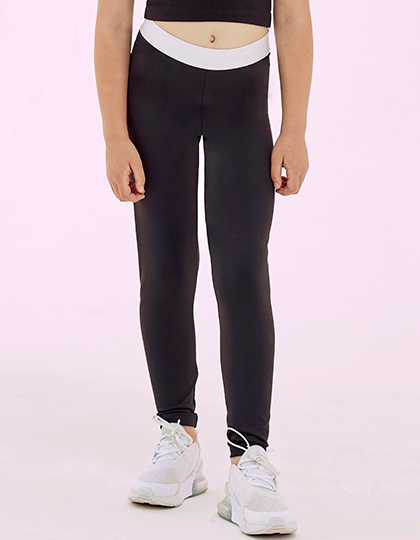 Legging - Arlequino - Kids - Zwart/Wit