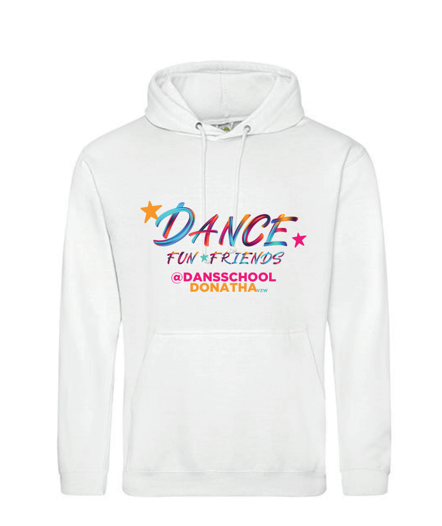Hoodie - Donatha - Volwassenen - Wit