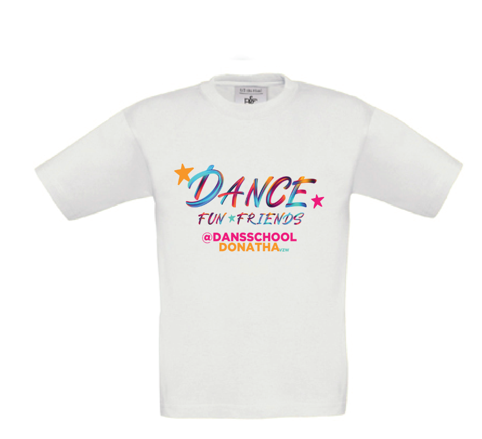 T-shirt - Donatha - Volwassenen - Wit