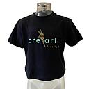 Crop Top - Dansstudio Creart - Kids - Zwart