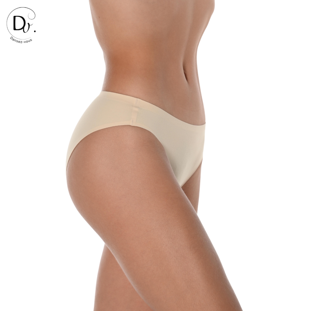 Naadloze slip - Dames - Huidkleur