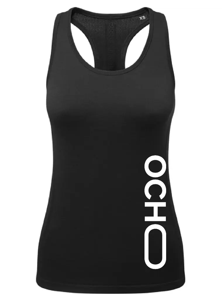 Aansluitend topje - Ocho - Dames - Zwart