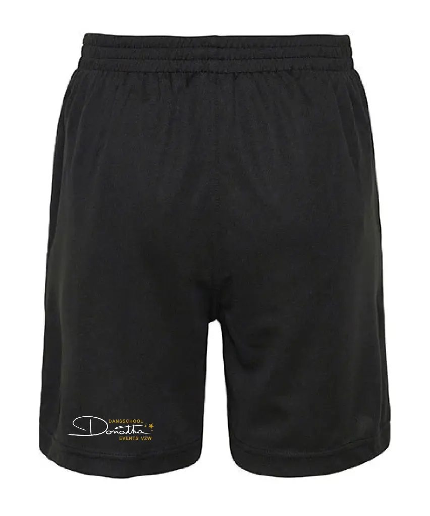 Short - Donatha - Jongens - Zwart 