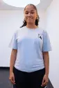 Volwassenen - T-shirt - K!dans - Licht grijs met zwarte bedrukking