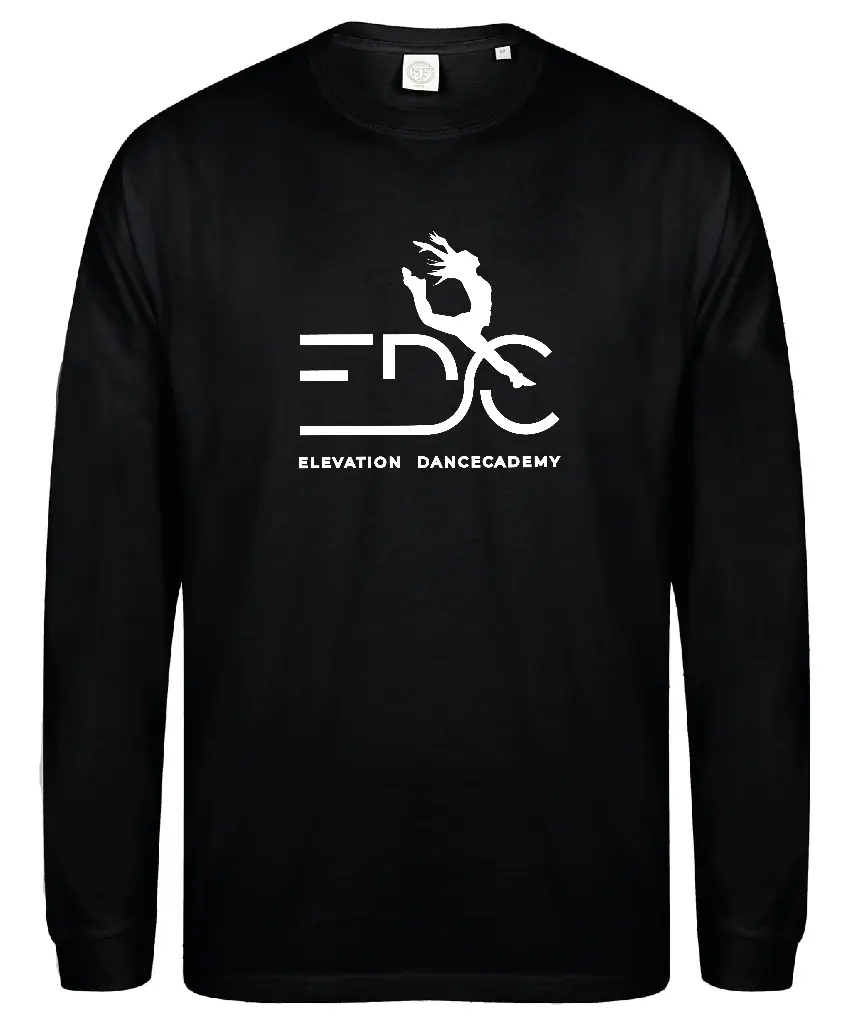 T-shirt LM - EDC - Volwassenen - Zwart