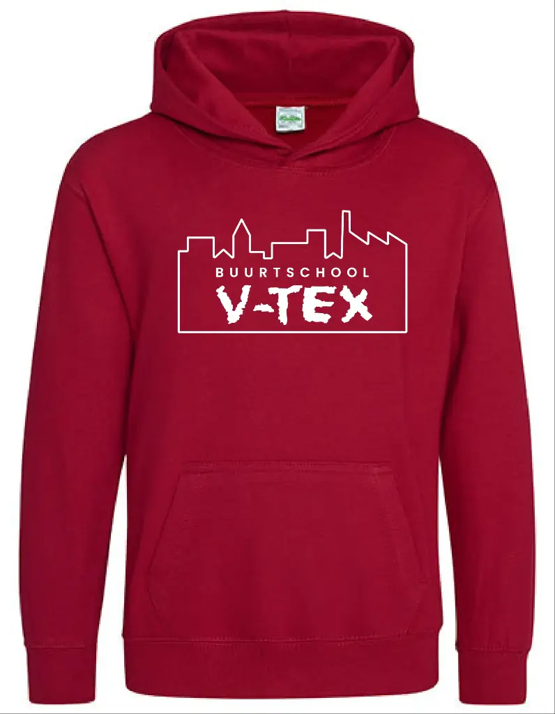 Kids - Hoodie - V-TEX- Red hot chilli