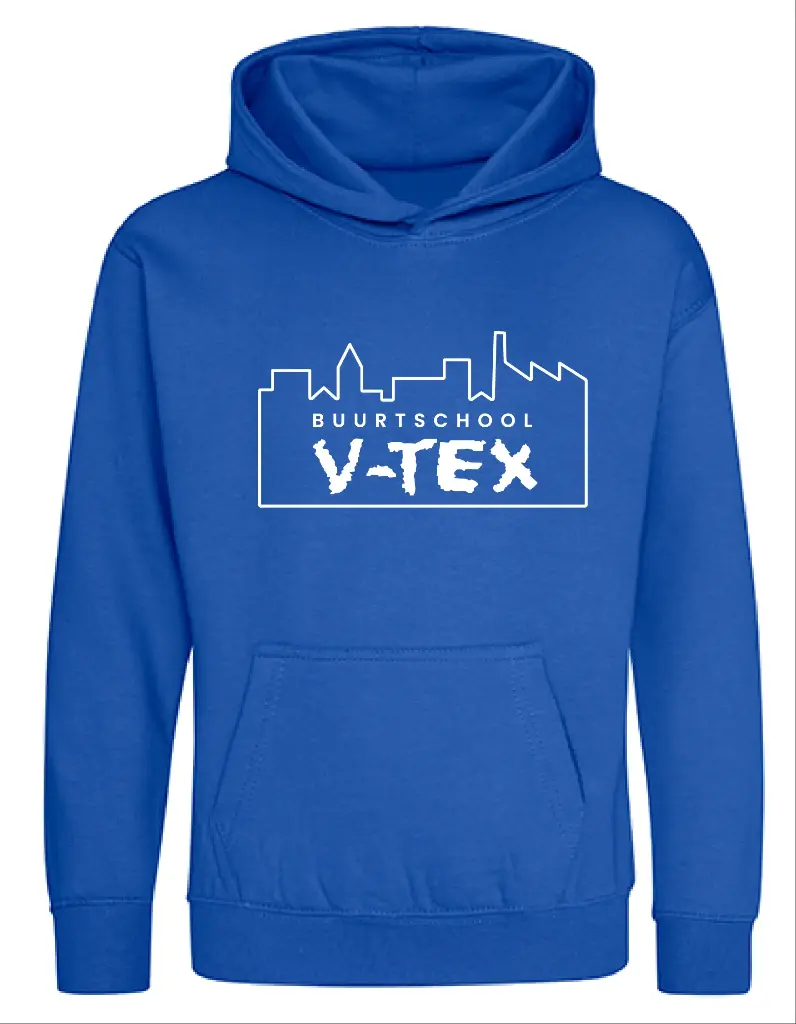 Kids - Hoodie - V-TEX- Bright Royal