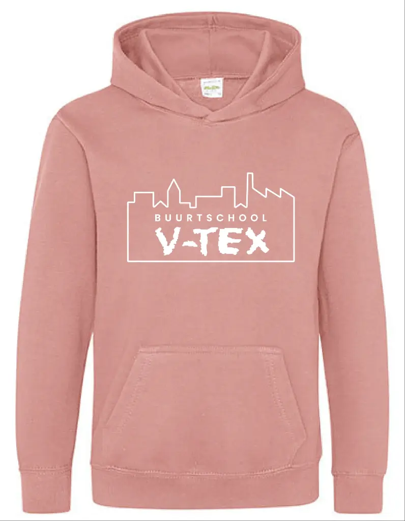 Kids - Hoodie - V-TEX- Dusty Pink