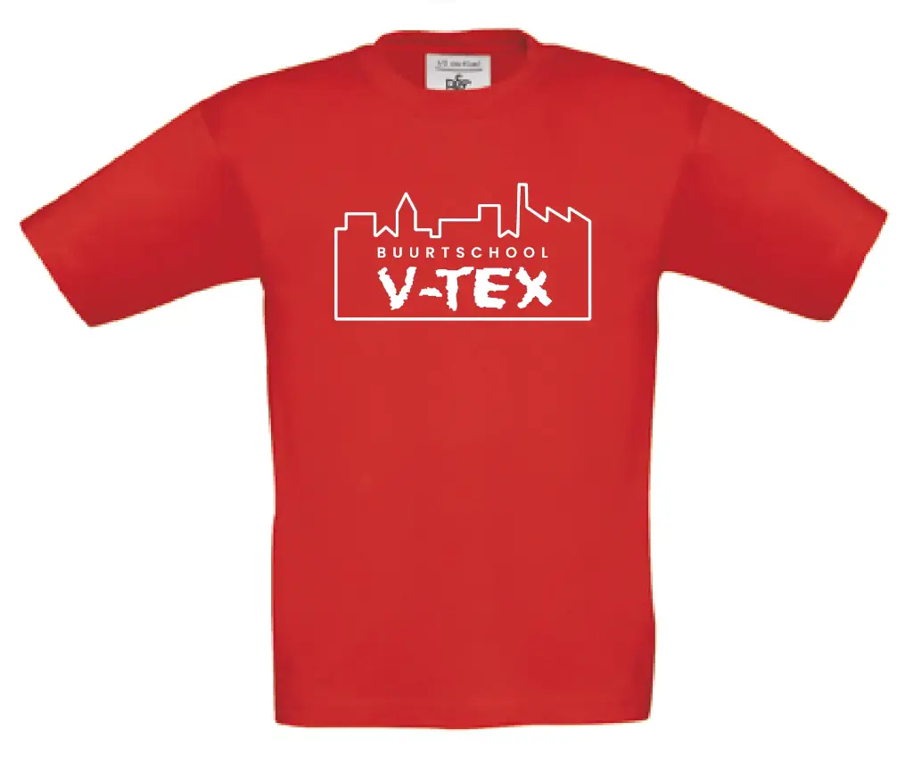 Kids - T-shirt - V-TEX- Red