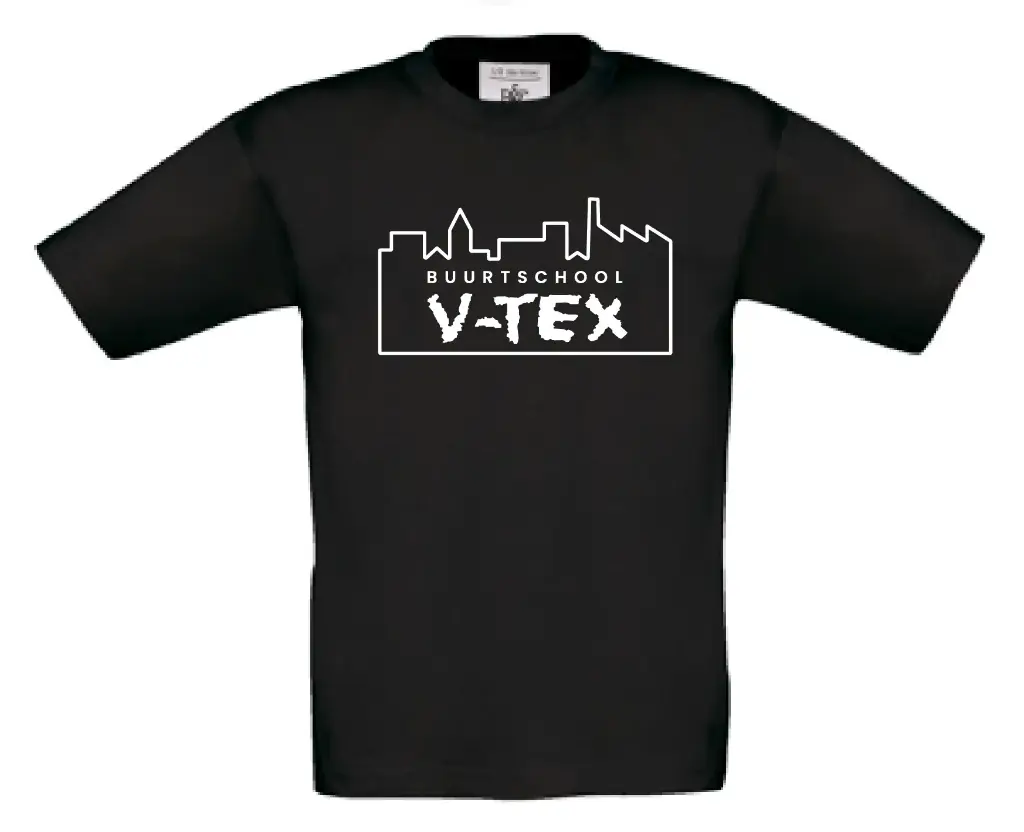 Kids - T-shirt - V-TEX- Black