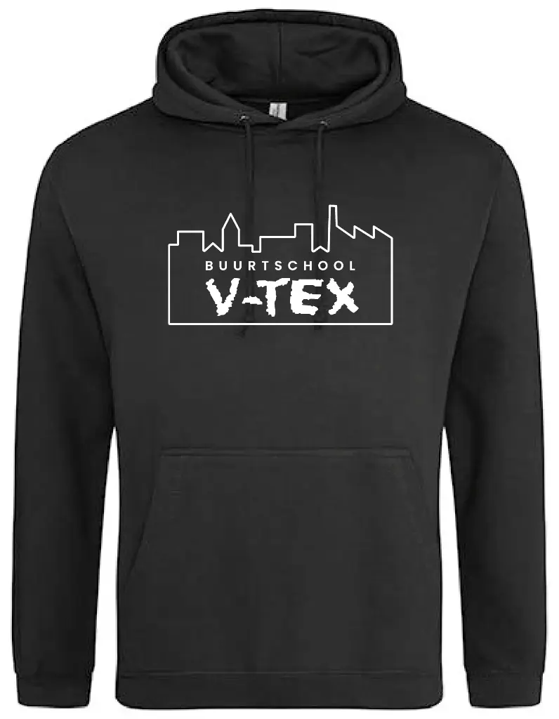 Volwassenen - Hoodie - V-TEX- Deep Black
