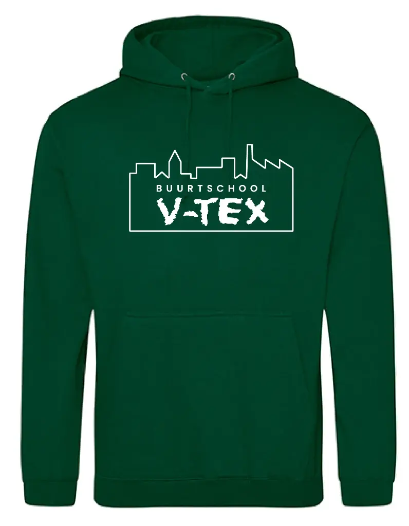 Volwassenen - Hoodie - V-TEX- Forest Green