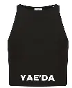 Crop top - Yae'da - Kids - Zwart
