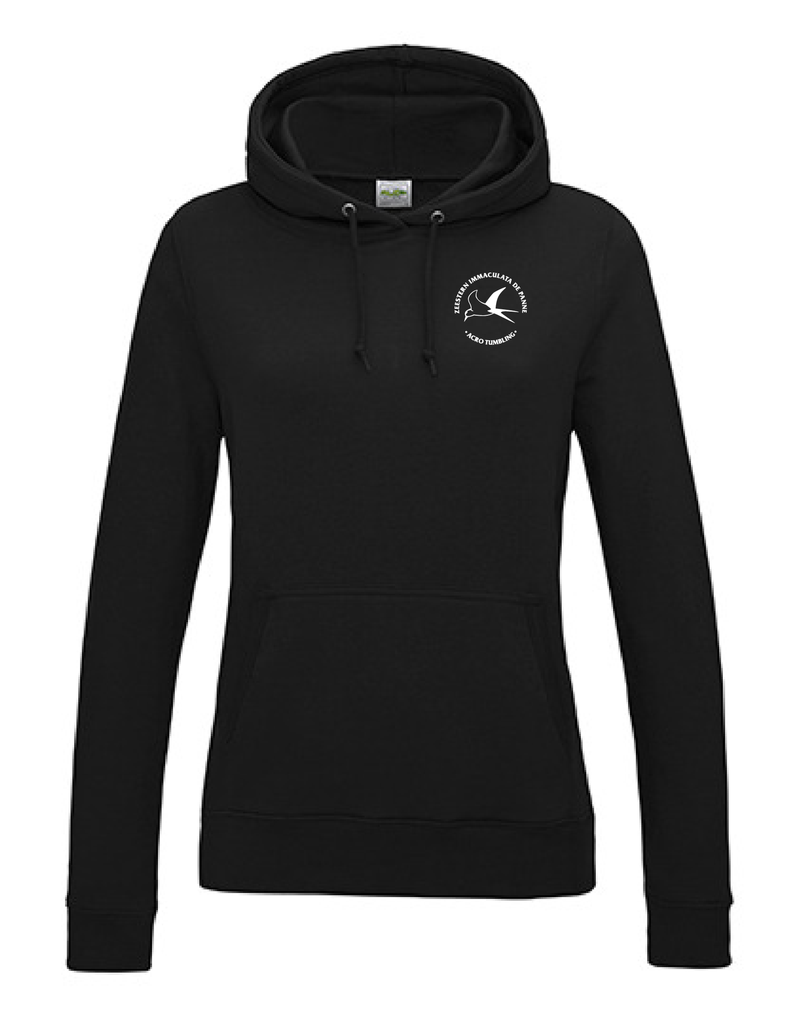 Hoodie trainer  - Zeestern De Panne - Dames - Zwart 