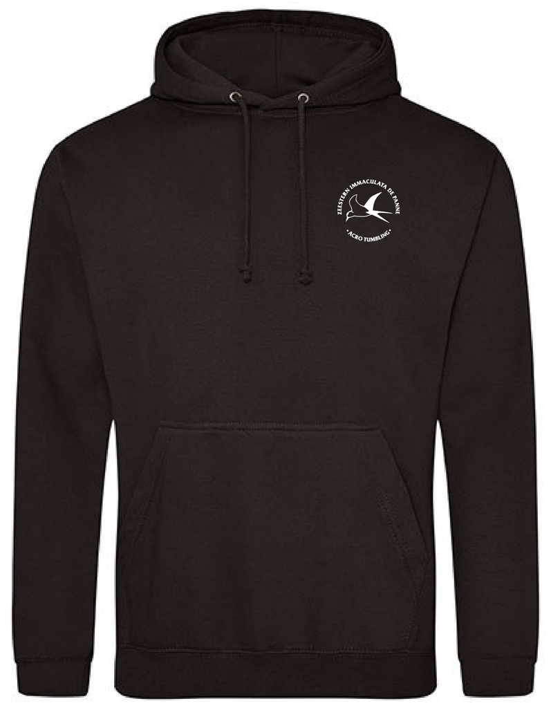 Hoodie trainer - Zeestern De Panne - Unisex - Zwart