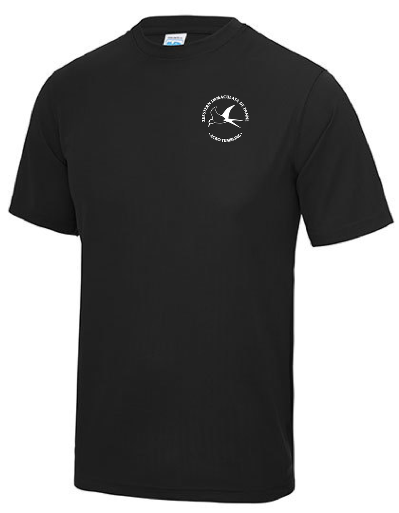 T-shirt trainer - Zeestern De Panne - Kids - Zwart
