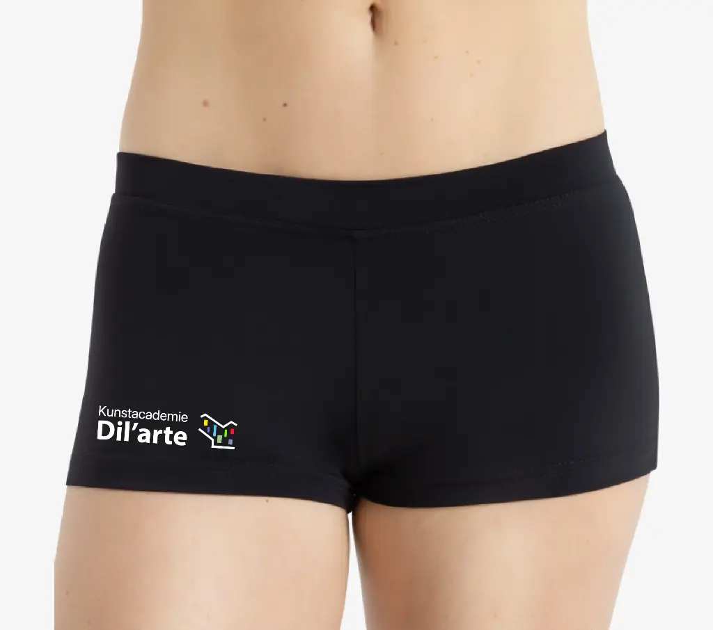Shortje - Dil'Arte - Volwassenen - Zwart