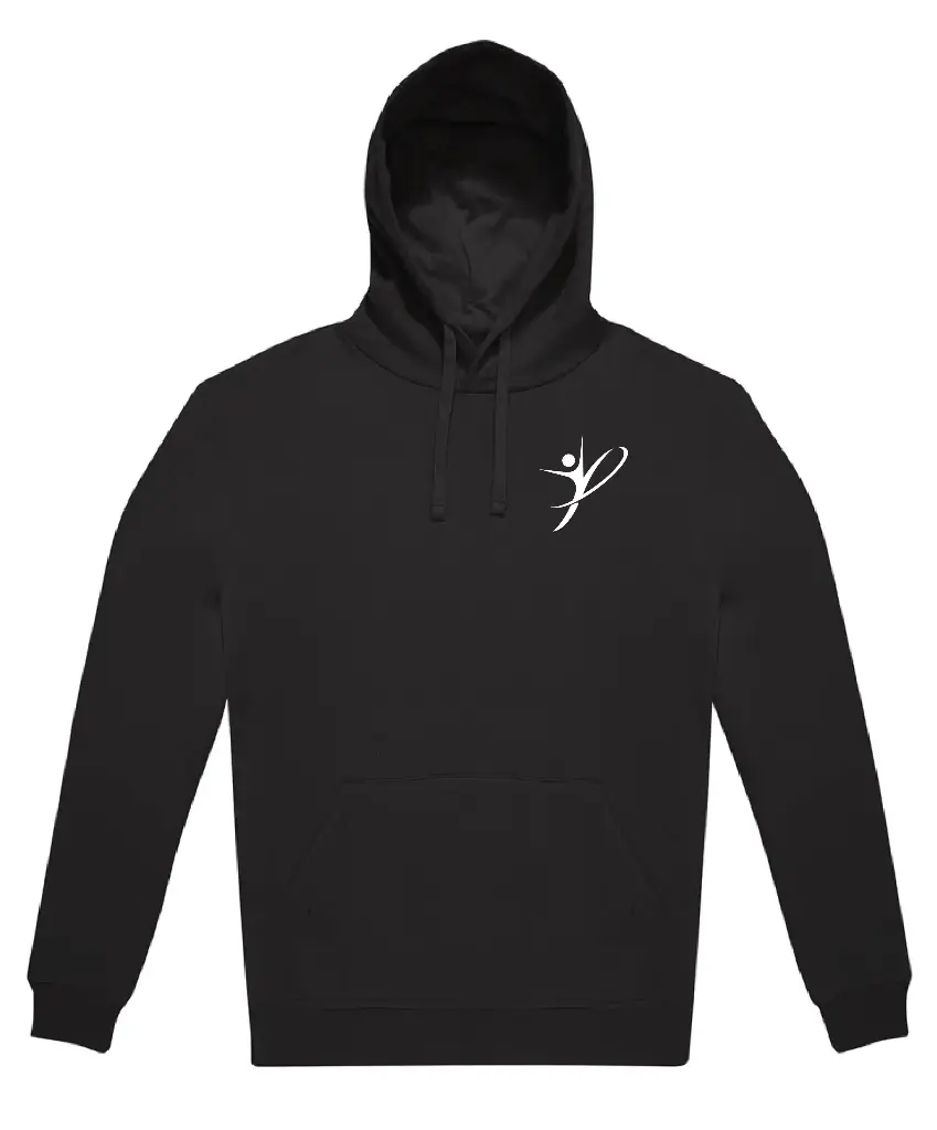 Hoodie - Just Do It - Unisex - Zwart