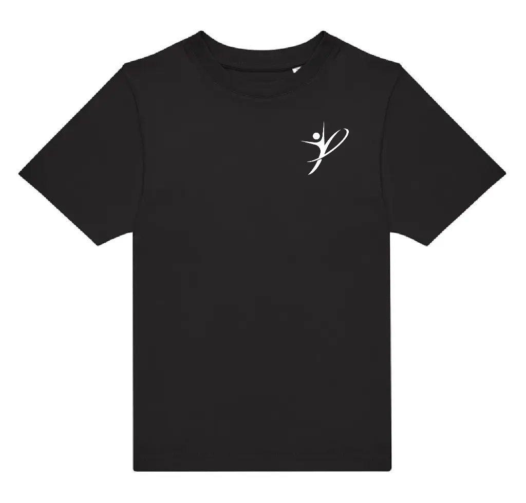 T-shirt - Just Do It - Kids - Zwart 