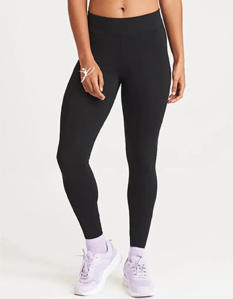 Legging - Just Do It - Dames - Zwart