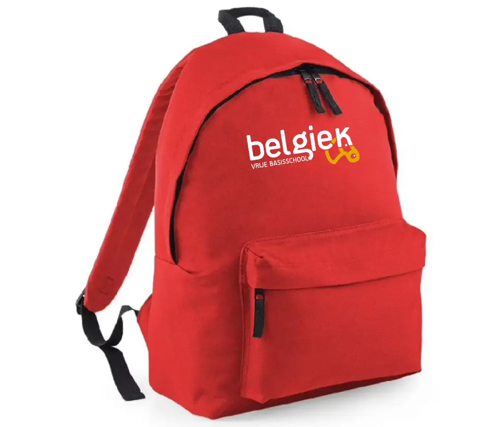 Rugzak - Belgiek - Rood