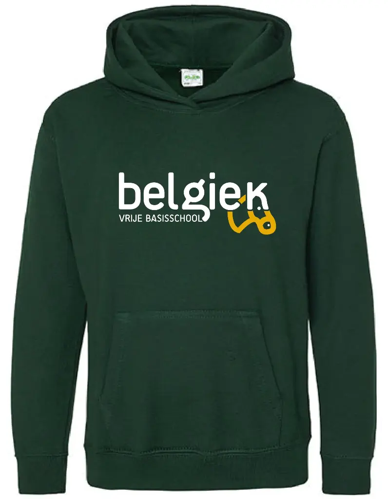 Hoodie - Belgiek - Kids - Groen
