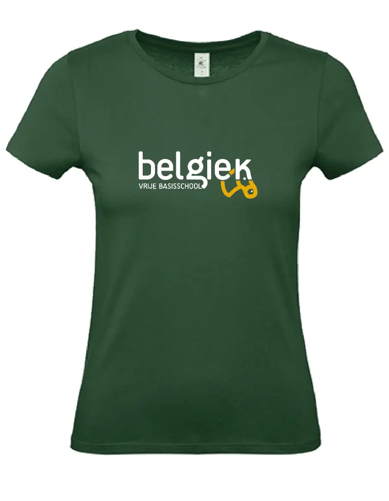 T-shirt - Belgiek - Dames - Groen