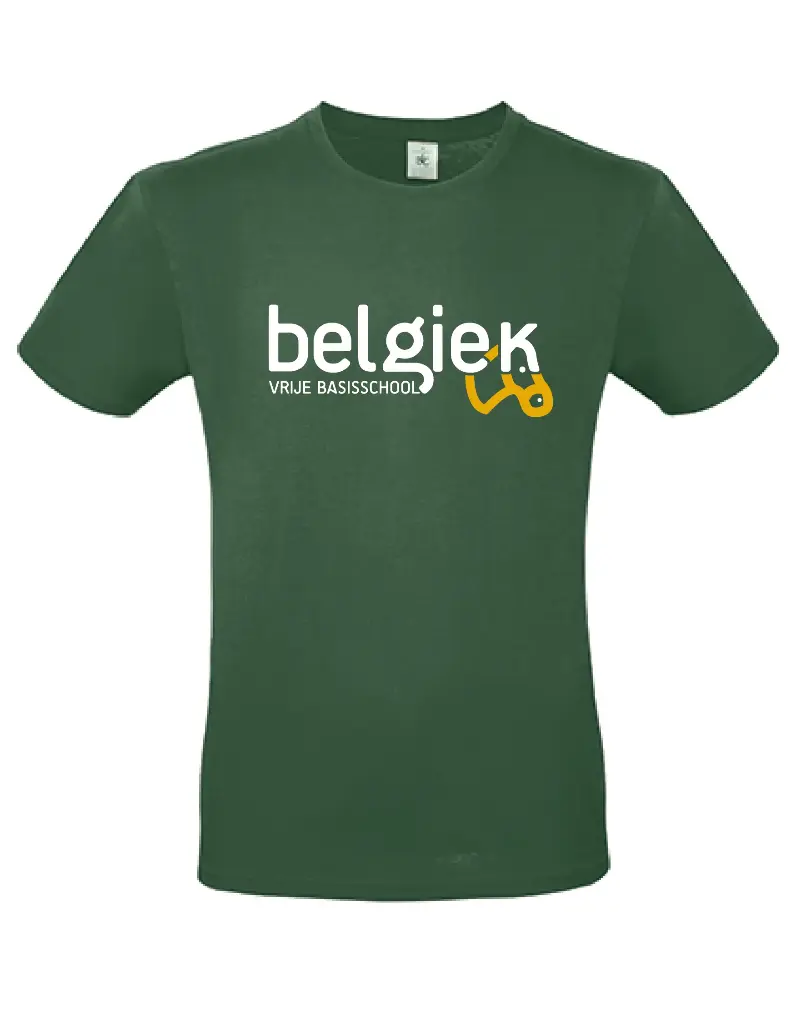 T-shirt - Belgiek - Unisex - Groen