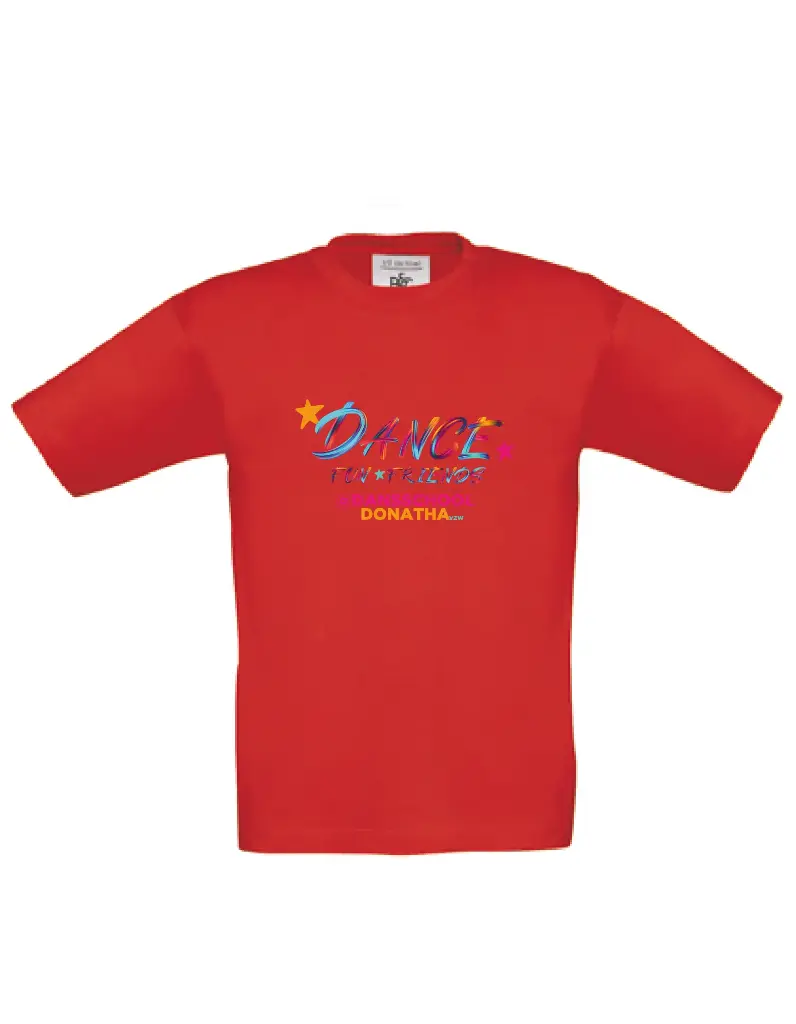 T-shirt - Donatha - Kids - Rood