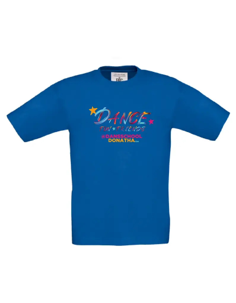 T-shirt - Donatha - Kids - Blauw