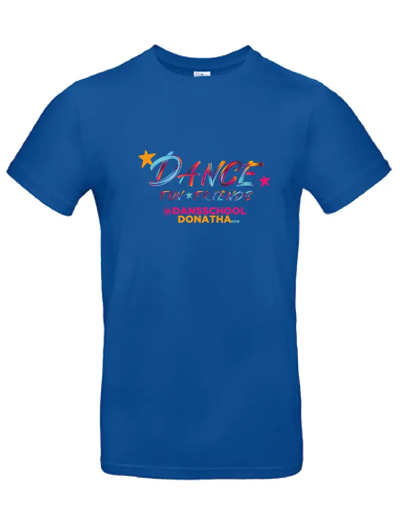 T-shirt - Donatha - Volwassenen - Blauw