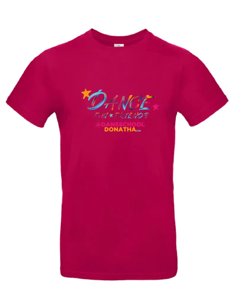 T-shirt - Donatha - Volwassenen - Roze