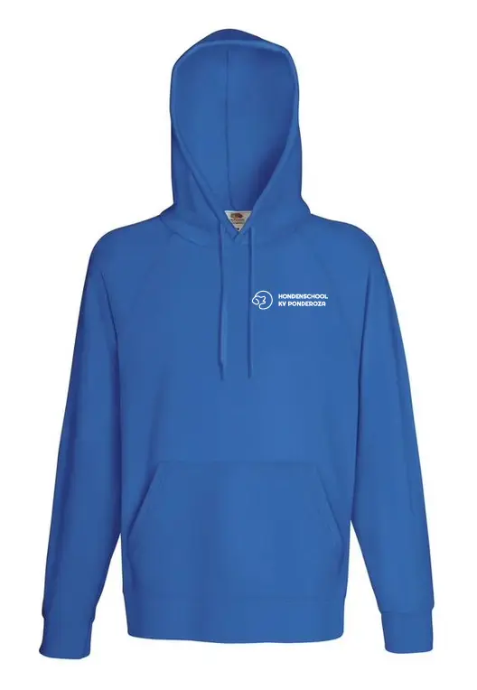 Hoodie - Ponderoza - Volwassenen - Blauw