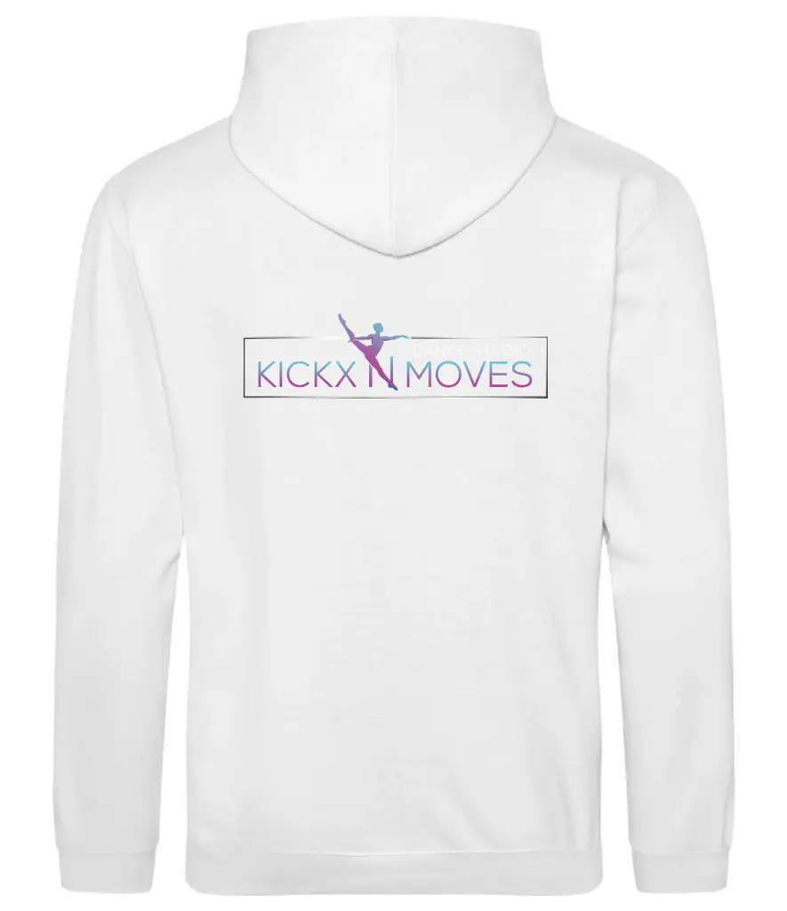 Zoodie - Volwassenen - Kickx N Moves- Wit - Multicolor logo
