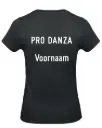 T-shirt Prodanza - Body Fit - Volwassenen - Zwart