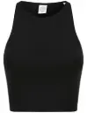 Crop Top - Boleda- Volwassenen - Zwart