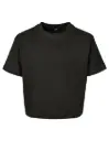 Cropped T-shirt - MKM - Kids - Zwart