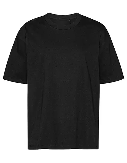 Oversized T-shirt- Dil'Arte - Volwassenen - Zwart