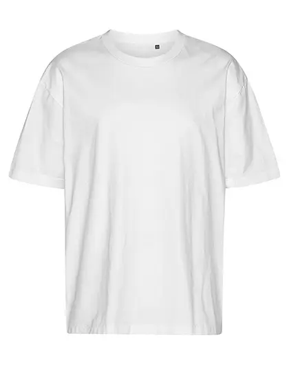Oversized T-shirt- Dil'Arte - Volwassenen - Wit