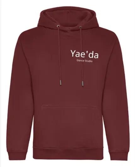 Hoodie - Yae'da - Volwassenen - Burgundy