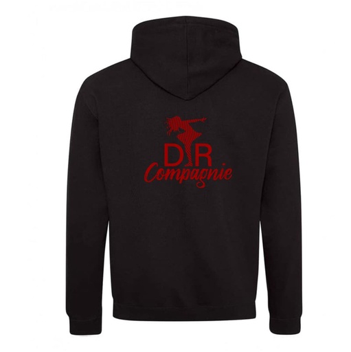 Hoodie - DR Compagnie - Volwassenen - Zwart