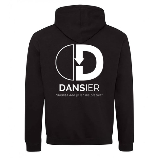 Hoodie - Dansier - Kids - Zwart